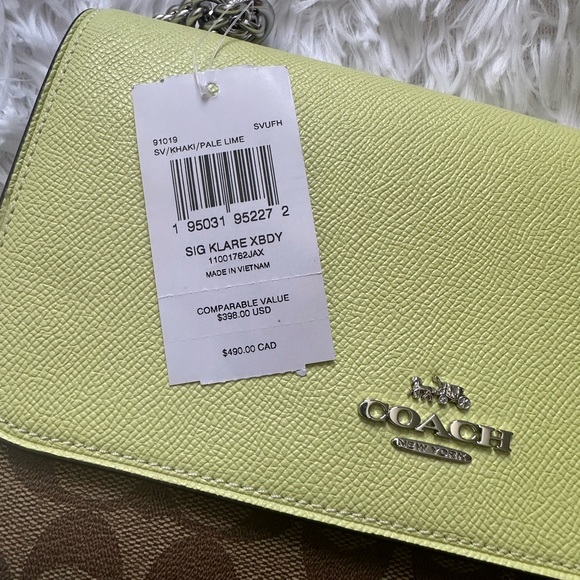 NWT! COACH CROSSBODY - Picture 6 of 10